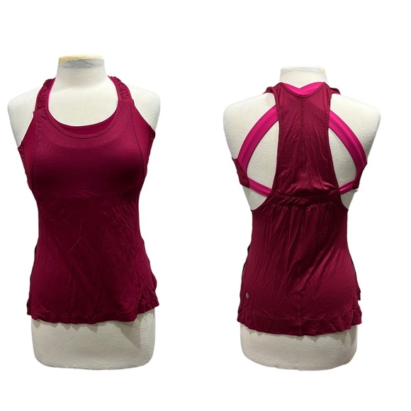 lululemon athletica Tops - Lululemon Athletica Tank Top with Built-in Bra Size 4